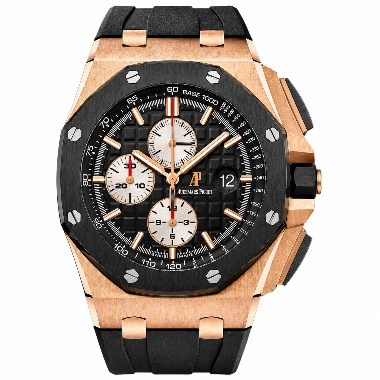 IMG-6494-1.png Audemars Piguet Royal Oak Offshore Chronograph — Rose Gold / Black “Casino Royals” Edition - Image 1