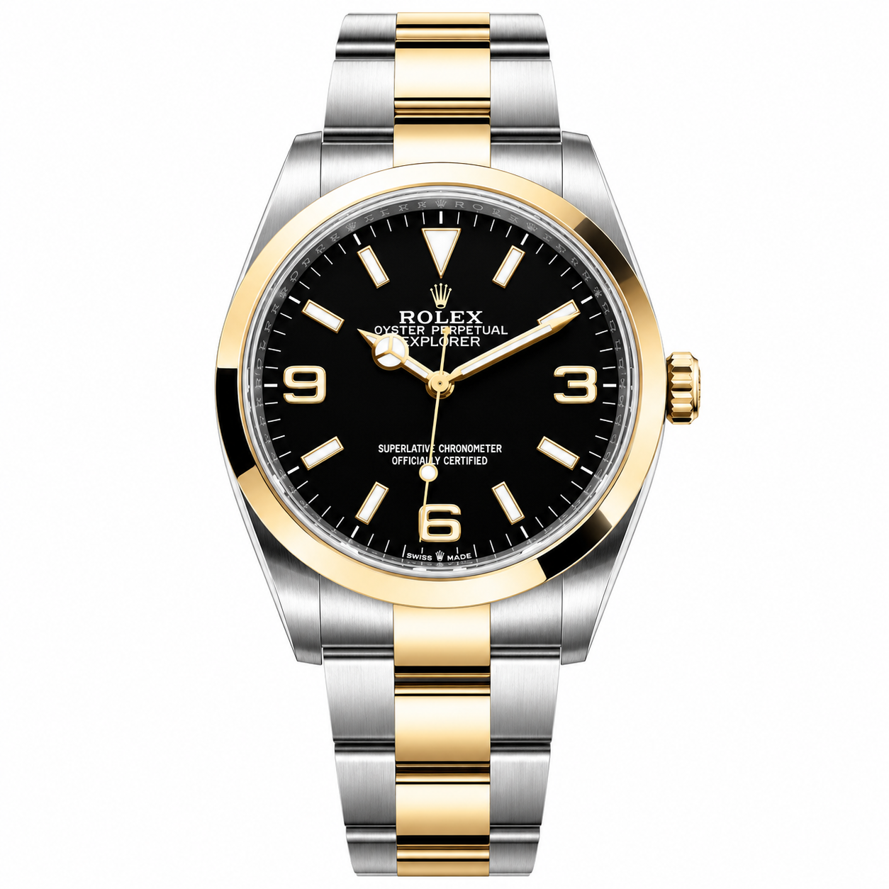 IMG-6564.png Rolex Explorer 36 Two-Tone — Steel & Gold - Image 1