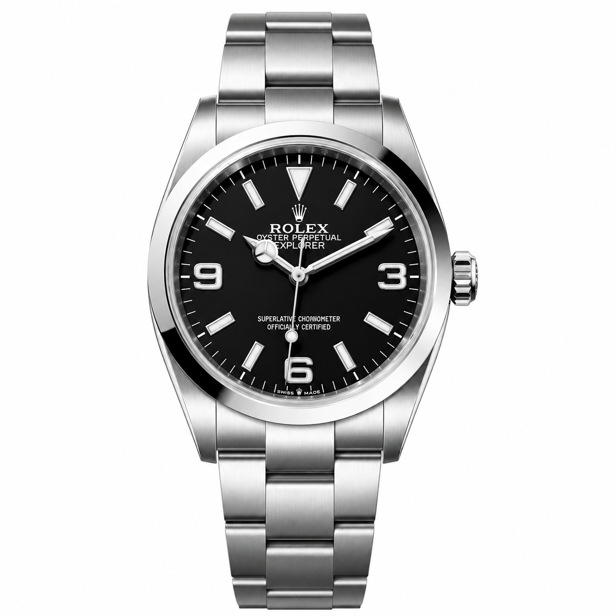 IMG-6566.png Rolex Explorer 36 — Black Dial - Image 1