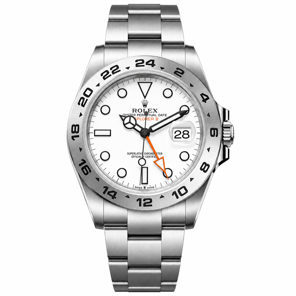IMG-6570.png Rolex Explorer II Polar — White Dial Gmt - Image 1