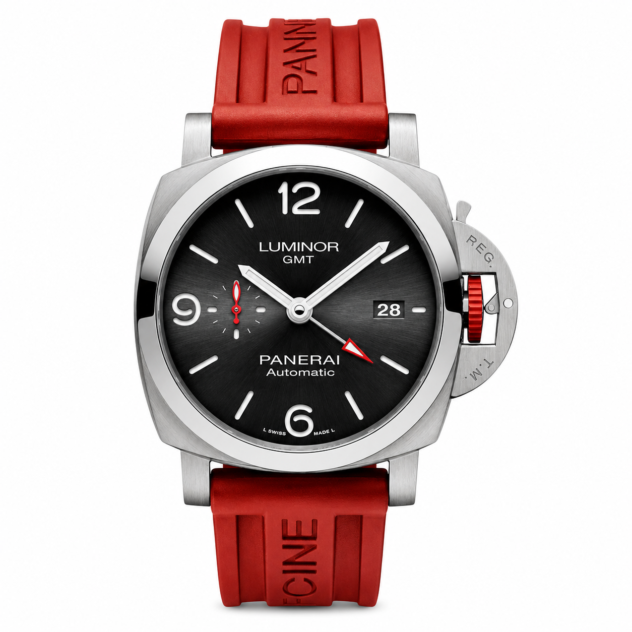 IMG-6952.png Panerai Luminor Gmt – Rosso Corsa Edition - Image 1
