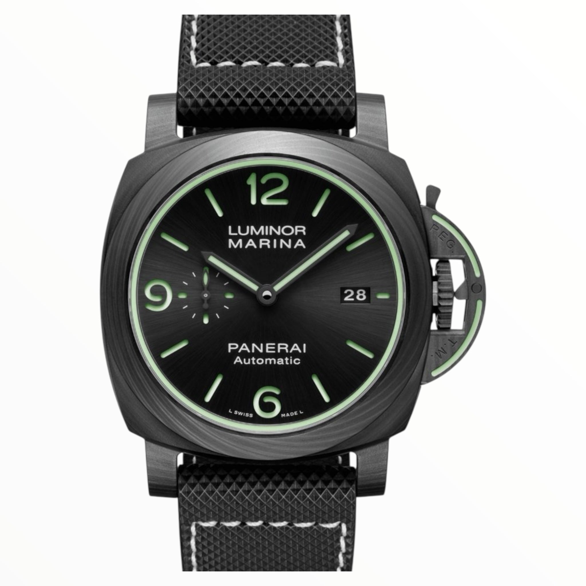 IMG-6957.jpg Panerai Luminor Marina – Green Glow Carbotech Edition - Image 1