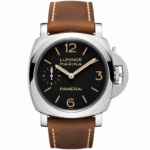 Panerai Luminor Marina Black Dial Vintage Leather Edition
