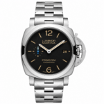 Panerai Luminor Marina Black Dial Steel Bracelet Edition