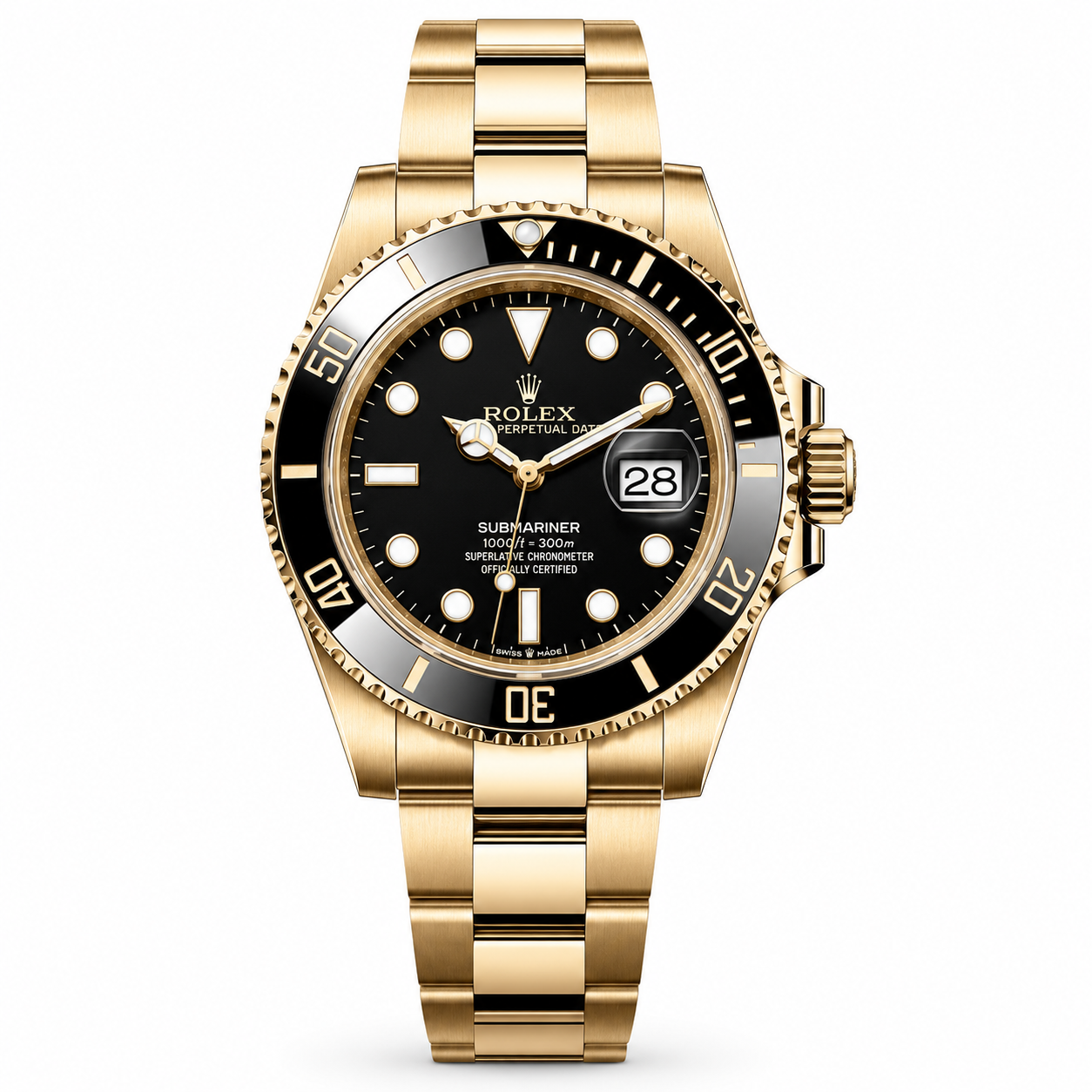 IMG-7123-1.png Rolex Submariner Full Gold Black Edition - Image 1