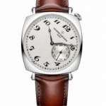 Vacheron Constantin Historiques American 1921 Silver Edition Brown Leather Strap