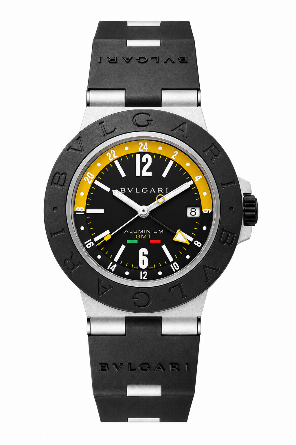 IMG-7419.png Bulgari Aluminium Gmt Yellow Edition - Image 1