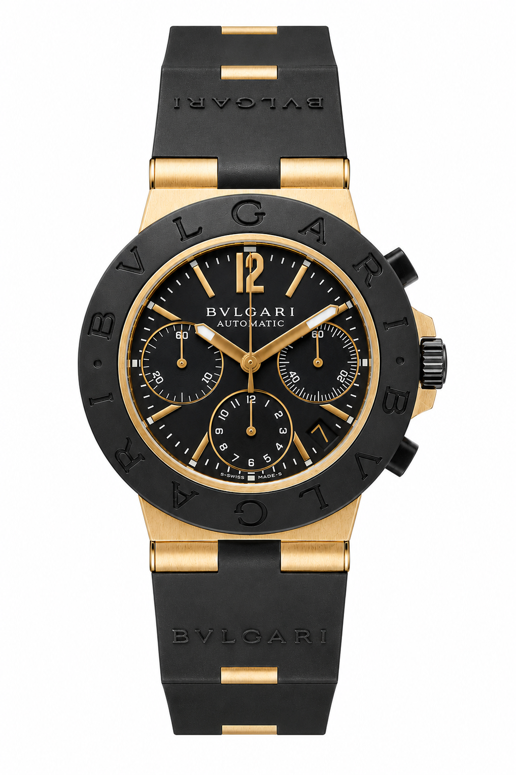 IMG-7425.png Bulgari Aluminium Chronograph Gold Edition - Image 1