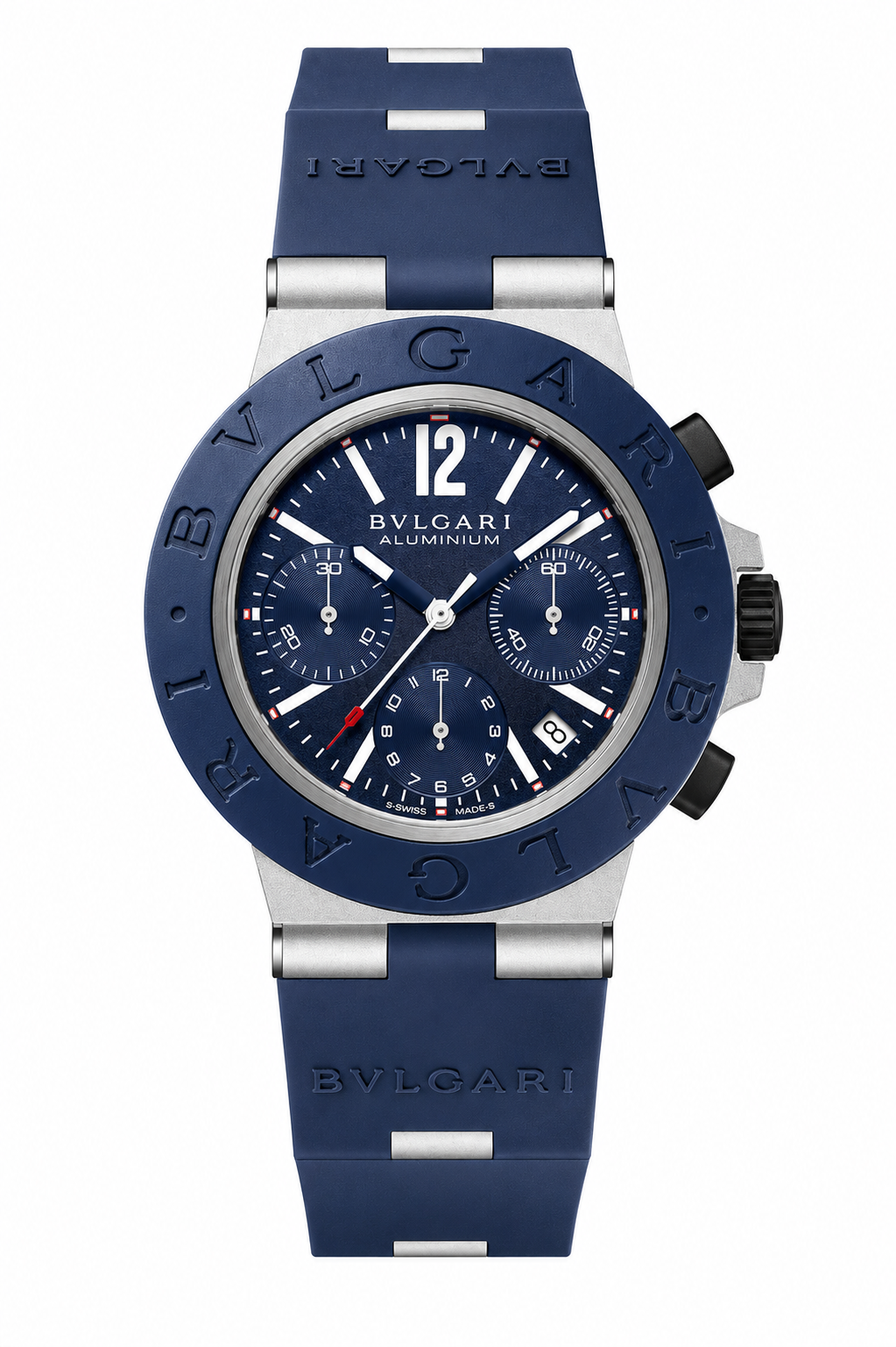 IMG-7428.png Bulgari Aluminium Chronograph Blue Navy - Image 1