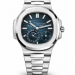 Patek Philippe Nautilus Blue Moonphase And Small Seconds
