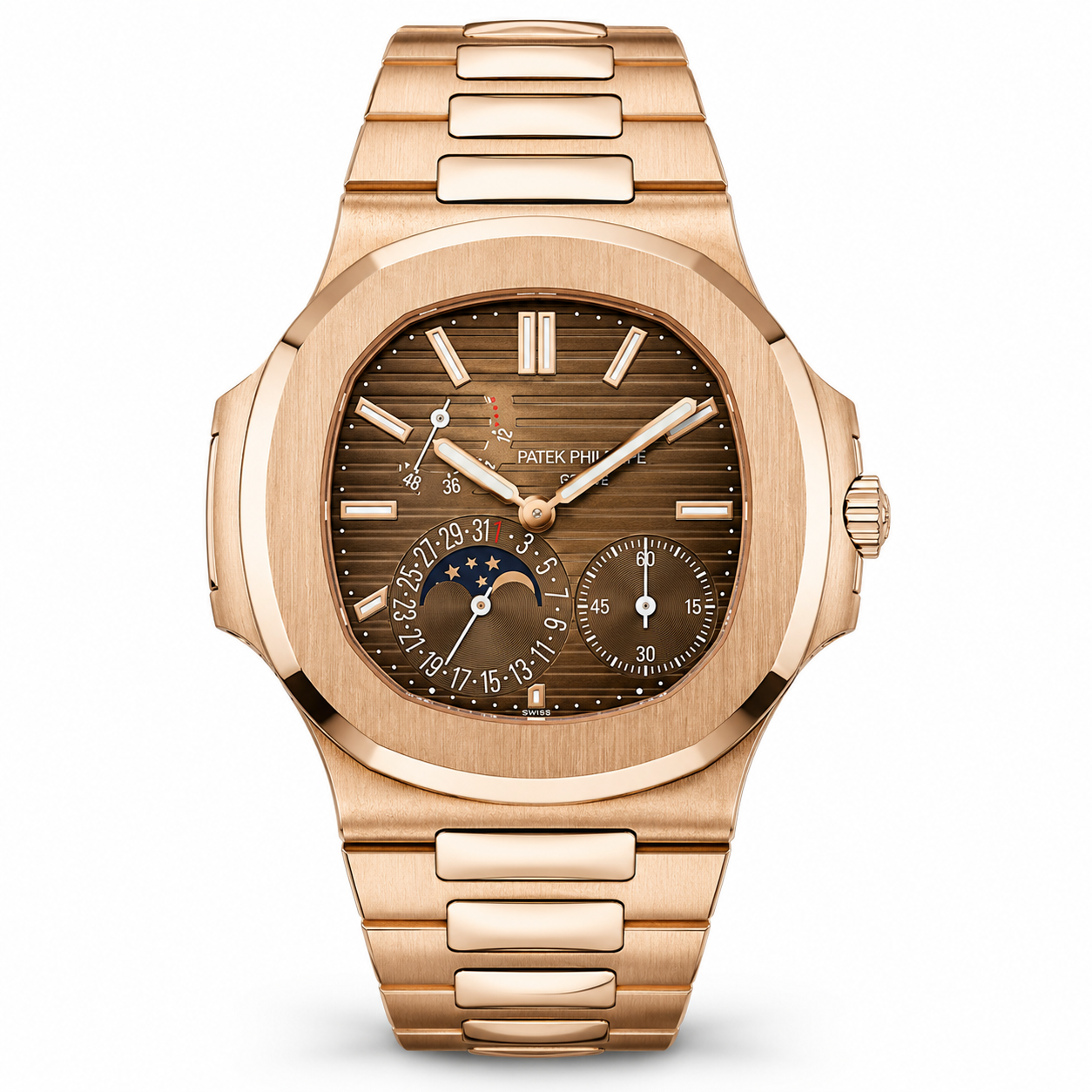 IMG-7696.png Patek Philippe Nautilus Rose Gold Moonphase - Image 1