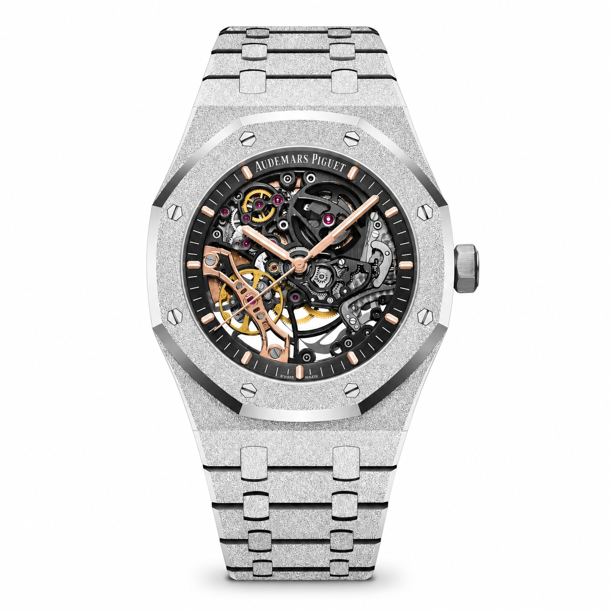 IMG-7737.png Audemars Piguet Royal Oak Double Balance Wheel Open worked Frosted 41mm - Image 1