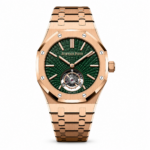 Audemars Piguet Royal Oak 41 Everose Gold Greel Dial Tourbillon
