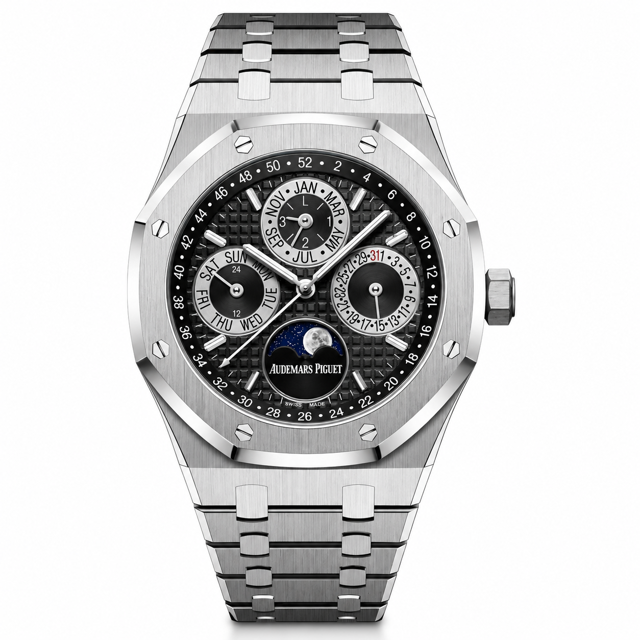 IMG-7759.png Audemars Piguet Royal Oak Perpetual Calendar Black Platinum - Image 1