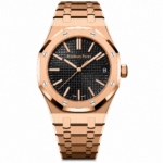Audemars Piguet Royal Oak 41 Black Dial 50th Anniversary Rose Gold