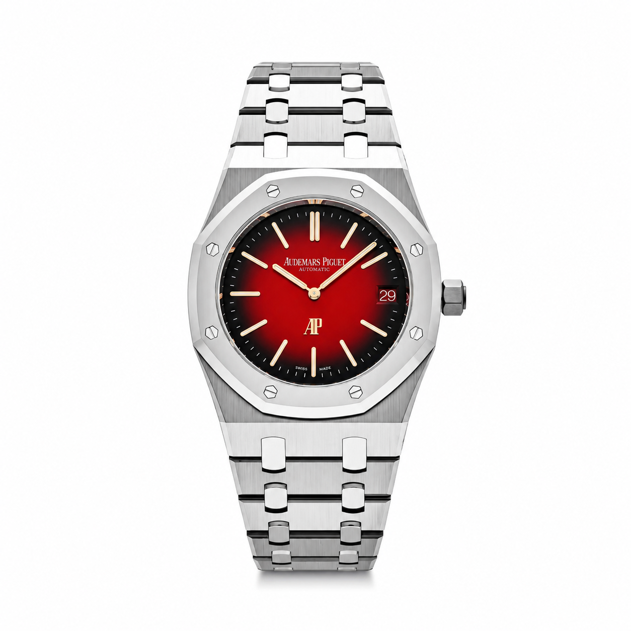 IMG-7874.png Audemars Piguet Royal Oak 41 On Red Dial - Image 1