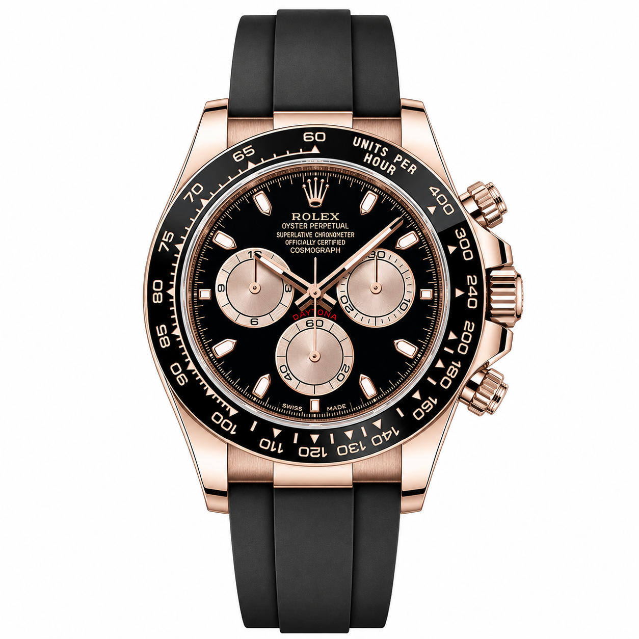 IMG-7922.png Rolex Cosmograph Daytona 40nm Everose Gold OysterFlex - Image 1