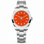 Rolex Oyster Perpetual 31mm Coral Red Dial