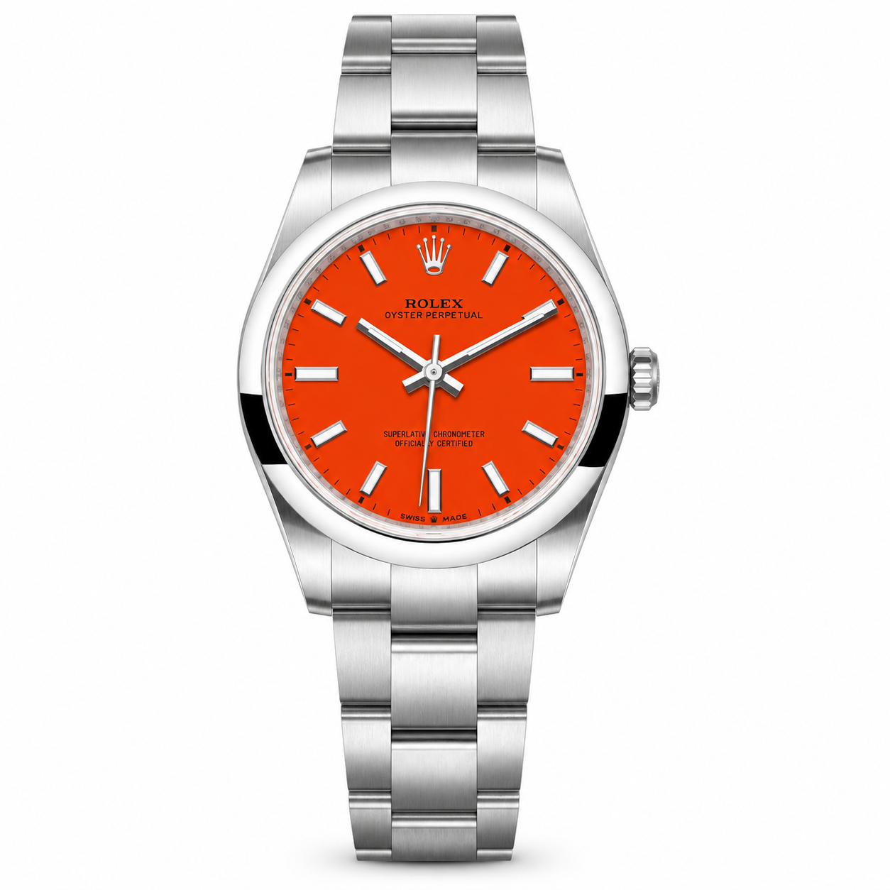 IMG-7980.png Rolex Oyster Perpetual 31mm Coral Red Dial - Image 1