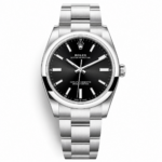 Rolex Oyster Perpetual 36mm Black Sunburst Dial
