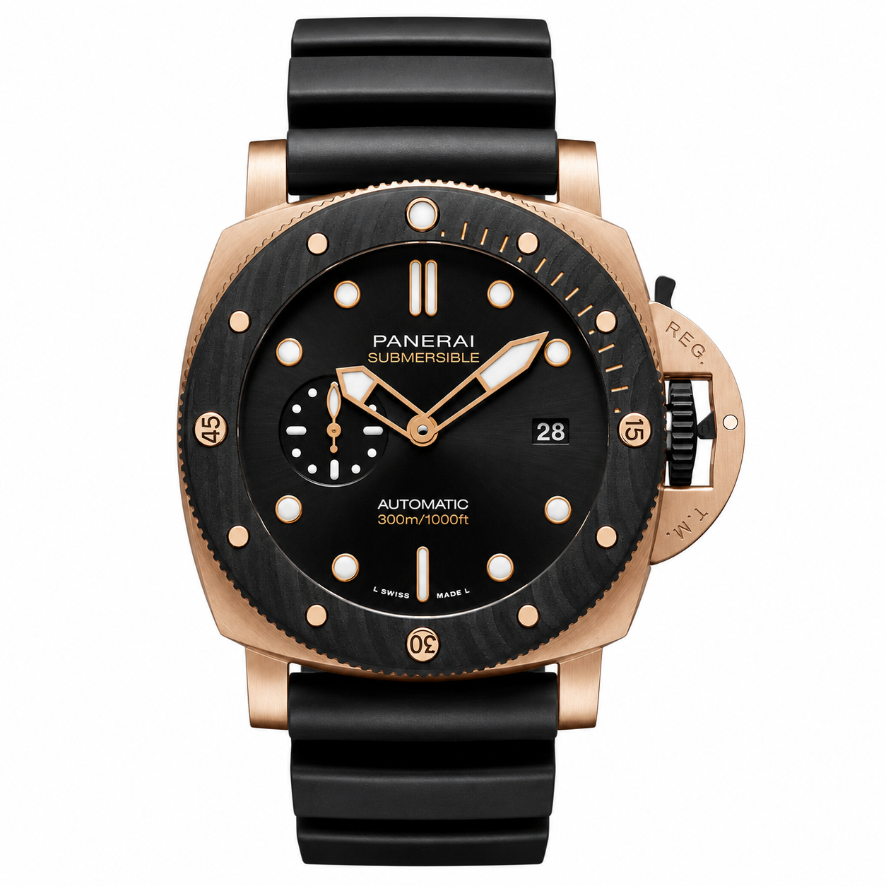 IMG-8073.png Panerai Submersible Goldtech™ 47mm Black Dial - Image 1