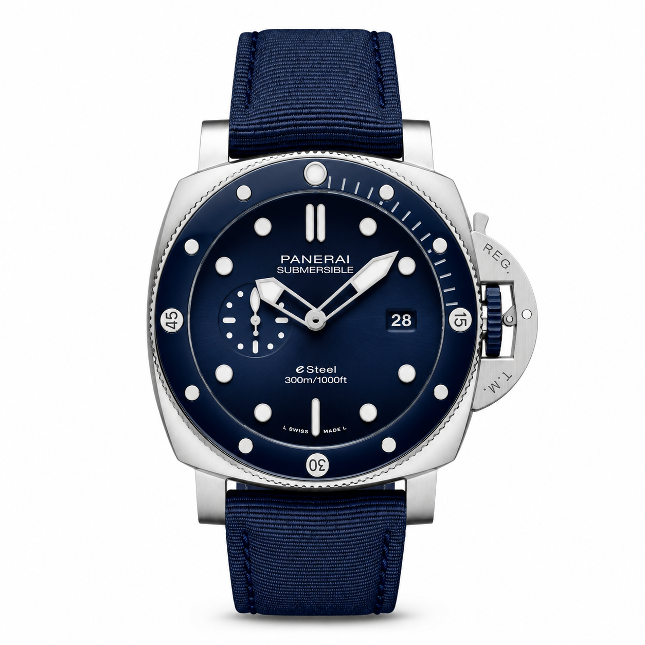IMG-8082.png Panerai Submersible eSTEEL™ Blu Profondo Blue 47mm - Image 1