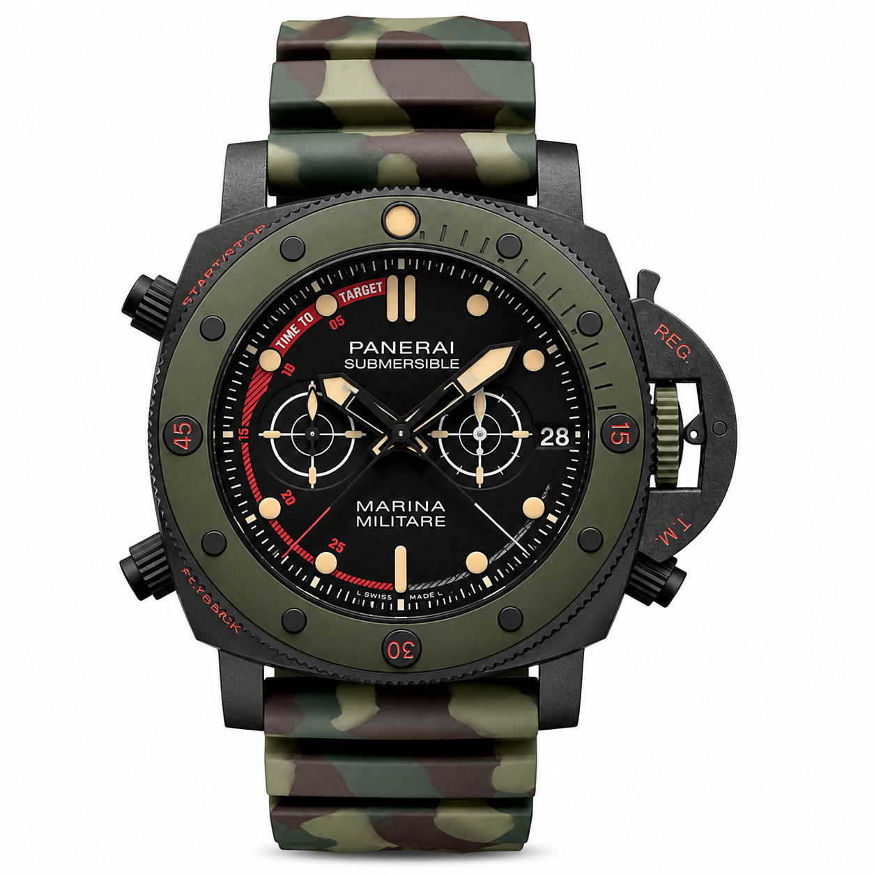 IMG-8138.png Panerai Submersible Marina Militare Camouflage Chronograph - Image 1