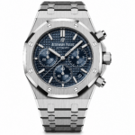 Audemars Piguet Royal Oak Chronografh Watch Steel Blue Dial 41mm