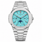 Patek Philippe Nautilus Annual Calendar Moonphase Tiffany Blue