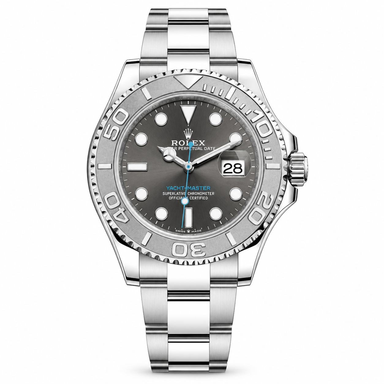 IMG-8593.png Rolex Yacht-Master 40 Rhodium Dial - Image 1