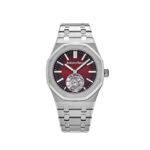 Audemars Piguet Royal Oak 26730ST.OO.1320ST.05 Selfwinding Flying Tourbillon Red Burgundy Steel