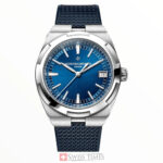 Overseas Blue Dial Rubber Automatic Men’s Watch