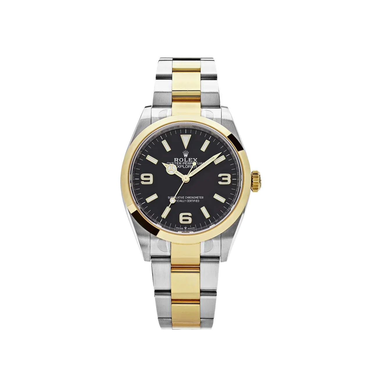 rolex-explorer-124273-yellow-gold-stainless-steel-black-dial-rolex-41107755761908_1280x_ed34bd5a-d948-49e3-8313-7d36ba465d3a.jpg Rolex Explorer 124273 Yellow Gold Steel Black Dial - Image 1
